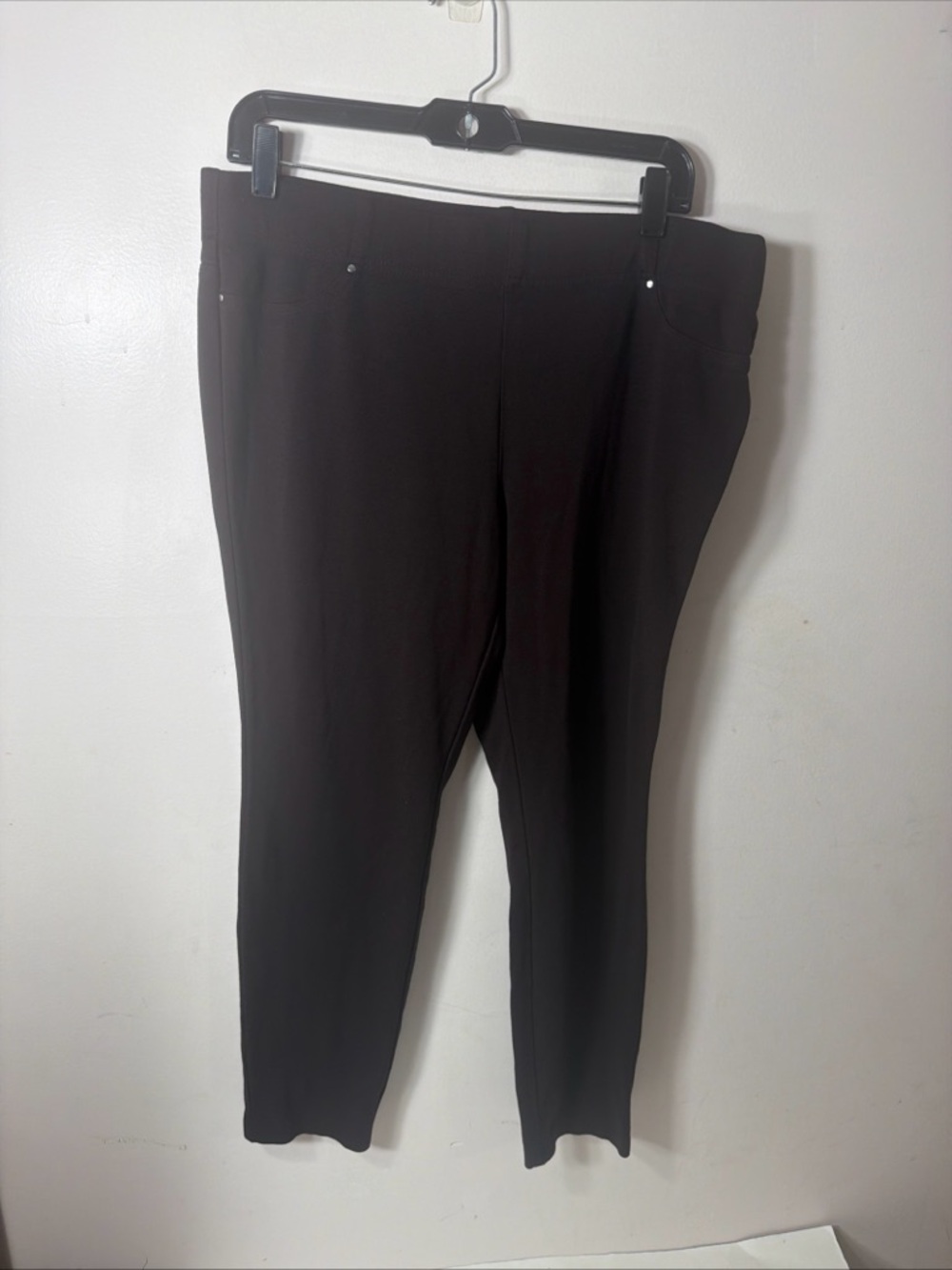 Counterparts Black Skinny Ponte Ankle Pants